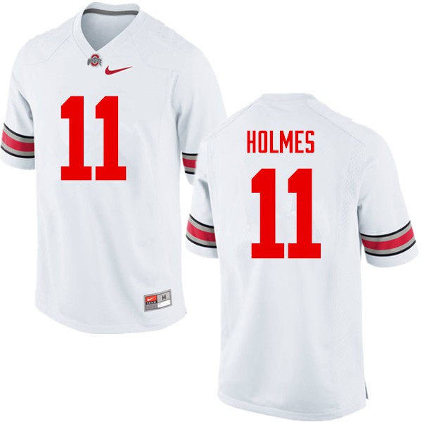 Ohio State Buckeyes #11 Jalyn Holmes Men University Jersey White